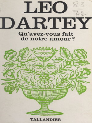 cover image of Qu'avez-vous fait de notre amour ?